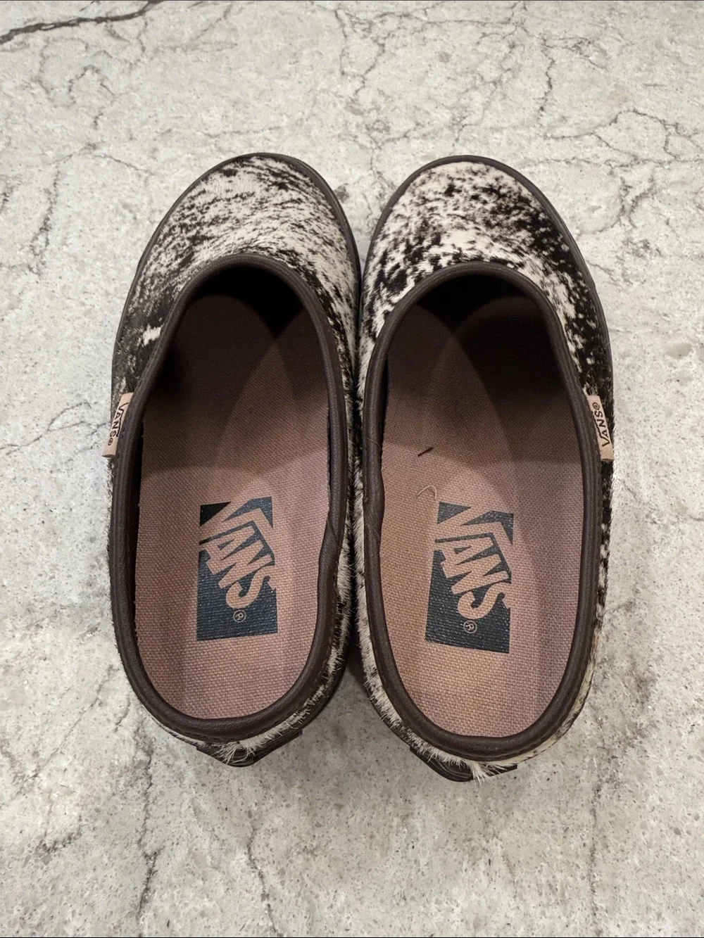 Vans slip loafers